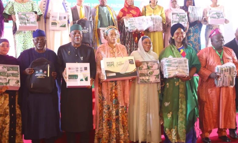 FG distributes two million sanitary towel packs, school materials to girls 1 533ac7ba 7295 4120 88bc 6774748a476f