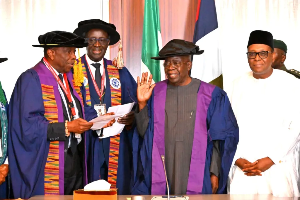 PHOTO NEWS: Tinubu receives honorary fellowship from West African College of Physicians 8 56d51ab8 5dce 4993 baa4 a11c83203d6c