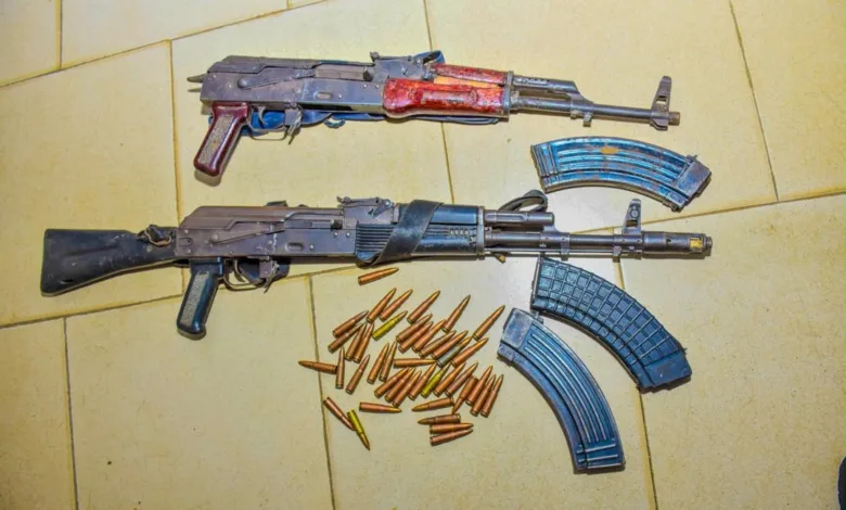 Kwara police uncover gun-running link, recover AK-47 rifles, ammunition 1 7d89fa66 e794 4369 be60 0902045adb0b