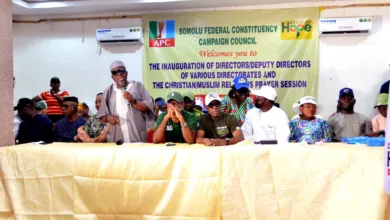 APC Somolu Campaign Council holds interfaith prayer, inaugurates directors 6 FB IMG 1790852300070