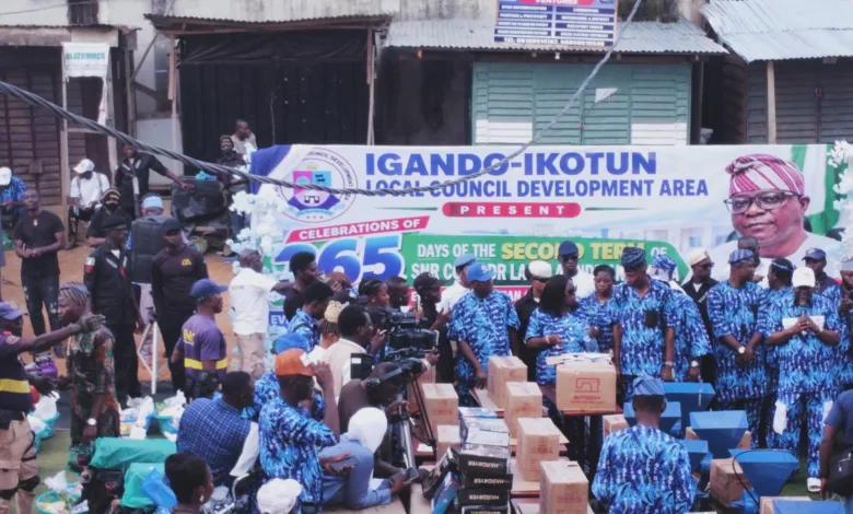 Igando-Ikotun LCDA Chairman boosts livelihoods with empowerment scheme, honours outstanding staff 9 FB IMG 1791545310397