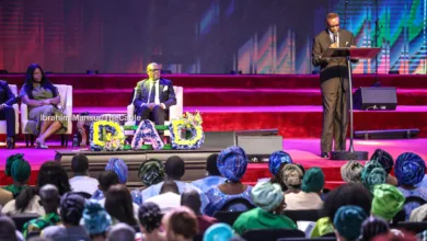 Olugbenga Jacobs honours father with biography presentation at burial service 8 HTpru2DXAAELET4
