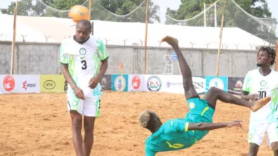 Sand Eagles suffer 4-6 narrow loss to African champions Senegal 8 IMG 20261005 WA0455