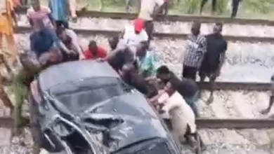 55-year-old motorist escapes death as train crushes car in Lagos 6 IMG 20261009 WA0130