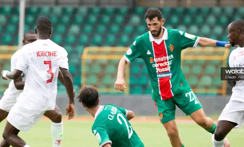 Rangers strike late to sink MC Alger despite red card 1 IMG 20261018 WA0305