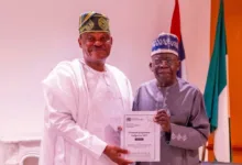 Tinubu receives proposed $14bn UN budget from Nigeria’s envoy 2 IMG 2473