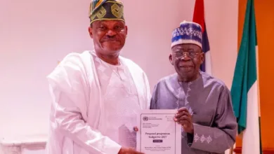 Tinubu receives proposed $14bn UN budget from Nigeria’s envoy 9 IMG 2473
