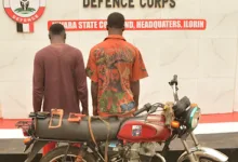 NSCDC nabs two suspected transformer cable vandals in Ilorin 2 IMG 3550