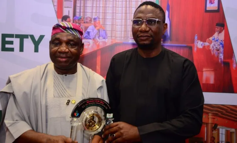 Sanwo-Olu receives Governor of the Year Award at civil society summit 1 IMG 3591