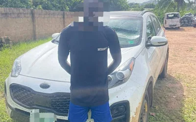Ondo police arrest suspected car thief after ₦100,000 fuel theft 1 IMG 3634