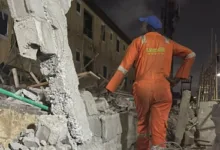 Lagos govt confirms one dead, three rescued in building collapse 2 IMG 3832