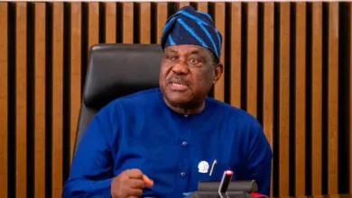 Power rotation key to Nigeria's unity, democratic stability - Akume 6 Secretary to the Government of the Federation Sen. George Akume CON addressing the delegation fro