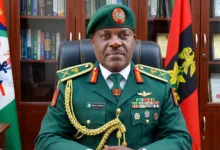 The Director Defence Media Operations DMO Maj. Gen. Michael Onoja