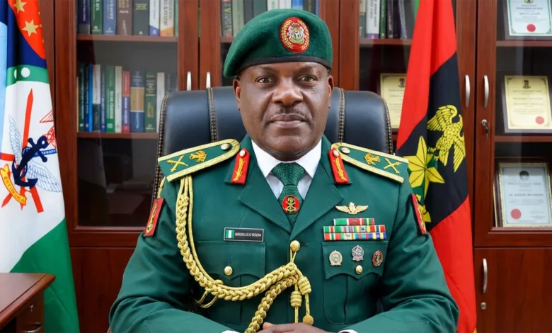 The Director Defence Media Operations DMO Maj. Gen. Michael Onoja