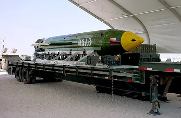 US military weighs use of ‘mother of all bombs’ in potential strikes on Iran, CNN reports 1 XK6F45X2VJN6VBAPCXRTFHAJEI