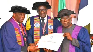 PHOTO NEWS: Tinubu receives honorary fellowship from West African College of Physicians 6 ad016d09 c5fa 41f4 b04e e05079bf015a