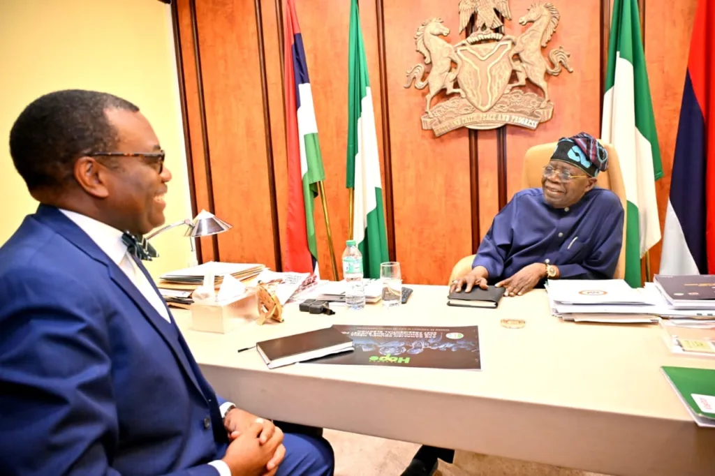 PHOTO NEWS: Tinubu meets former AfDB president Adesina at Aso Villa 4 c72699bd 36fc 415a b405 5dd9aaf99880