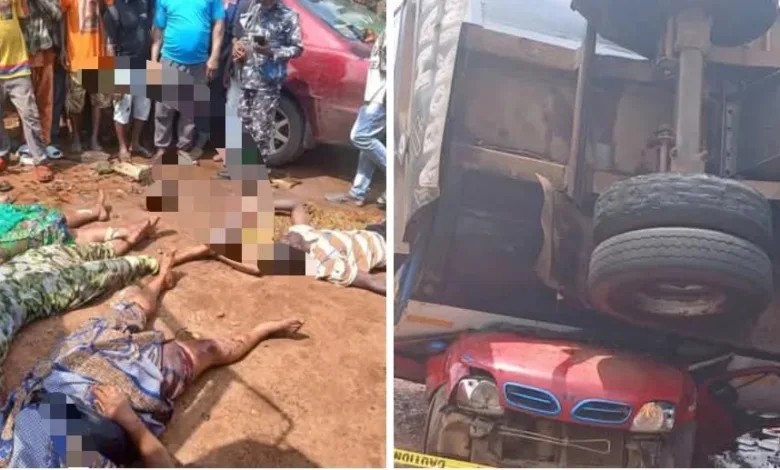 Five feared dead as tanker crushes four Micra cars in Ibadan 1 df77e32a a0f8 455b 8527 715dea654d4d